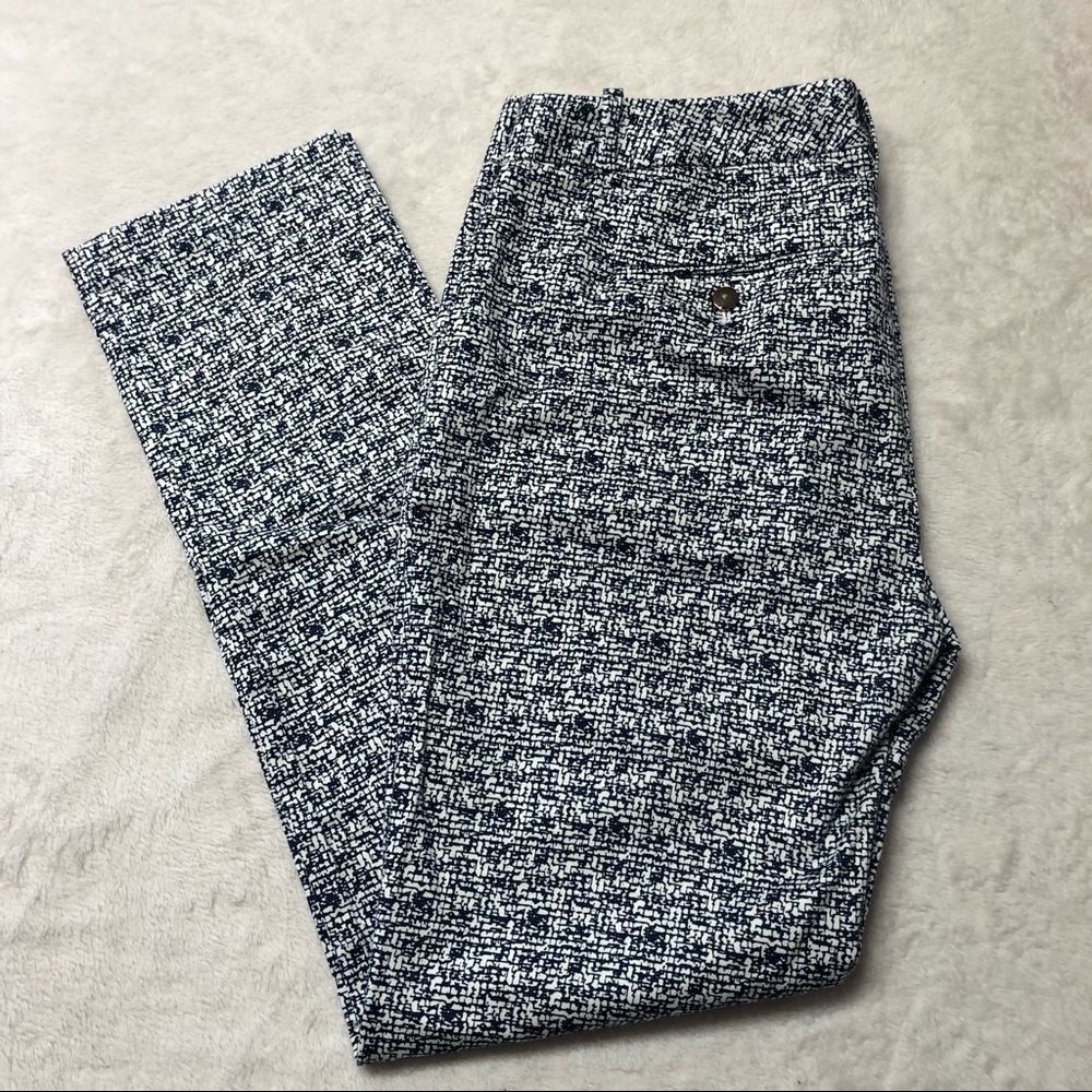 NWOT Calvin Klein Blue & White Dress Pants Size 10